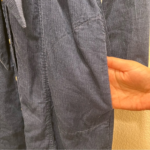 Maeve by Anthropology Blue Corduroy Winchester Dress Size 6 - Picture 7 of 11